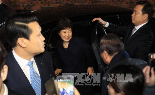 Bà Park Geun-hye rời phủ tổng thống Hàn Quốc